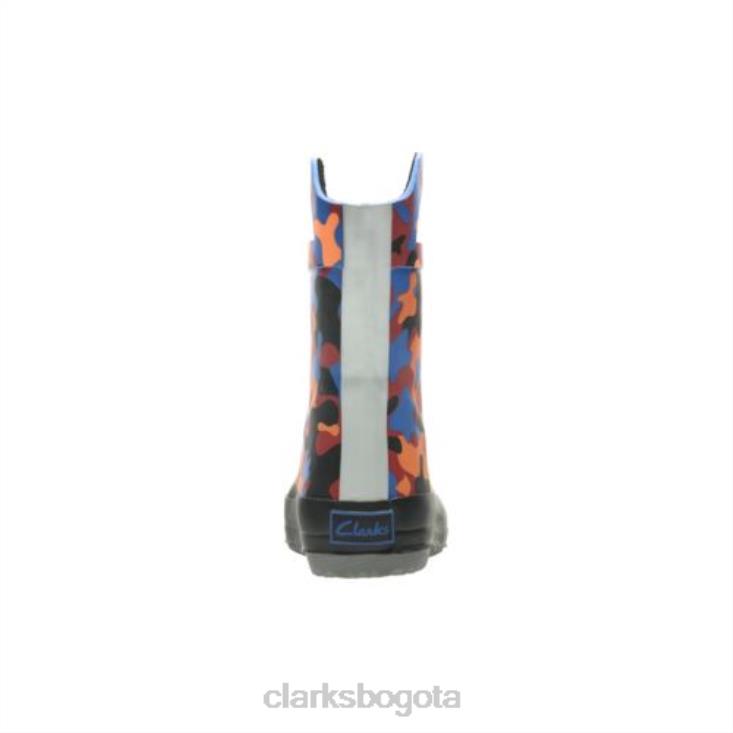 Clarks 0DX8L4784 camuflaje azul clarks tarri star fst g fit unisexo camuflaje azul