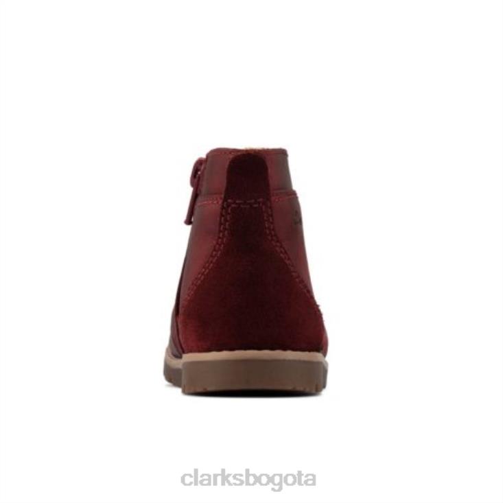 Clarks 0DX8L4785 clarks merlot heath dash fst g ajuste unisexo merlot