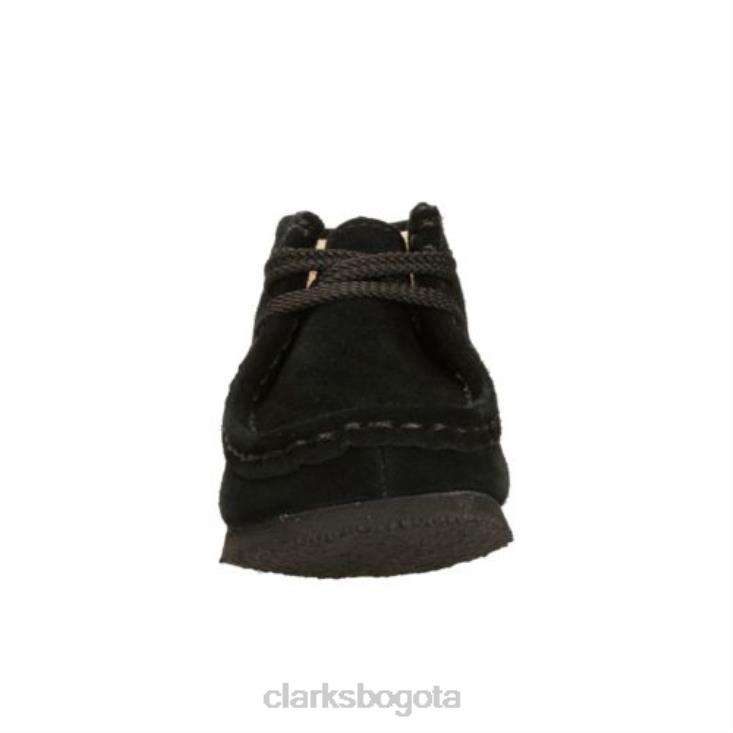 Clarks 0DX8L4790 wallabee bt inf g fit negro sde clarks unisexo negro