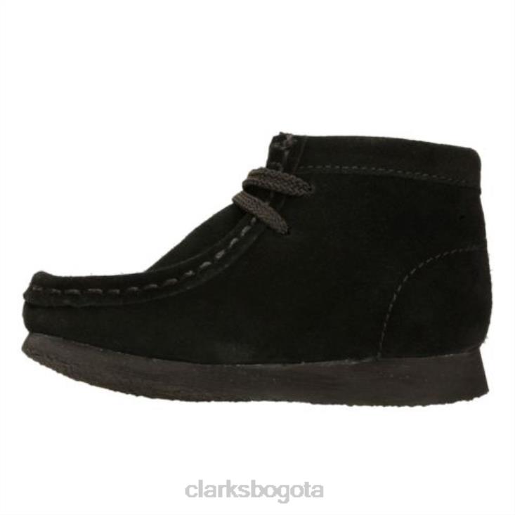 Clarks 0DX8L4790 wallabee bt inf g fit negro sde clarks unisexo negro