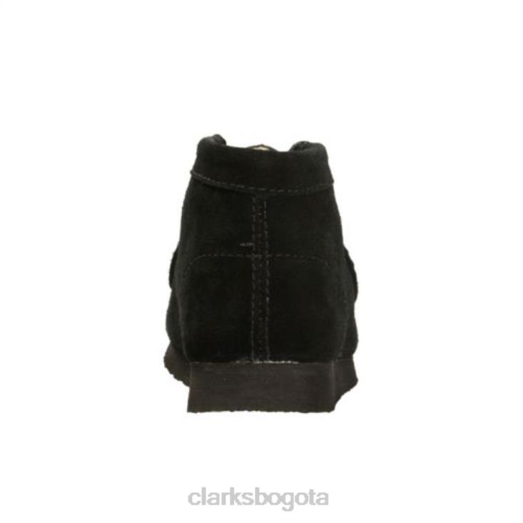Clarks 0DX8L4790 wallabee bt inf g fit negro sde clarks unisexo negro