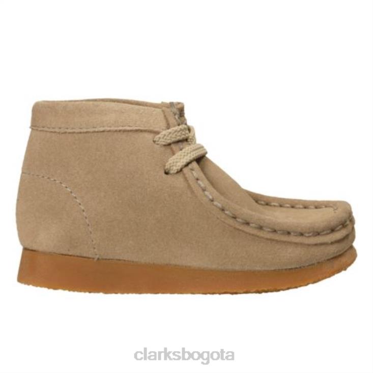 Clarks 0DX8L4791 wallabee btfst g fit clarks gamuza arena unisexo gamuza arena