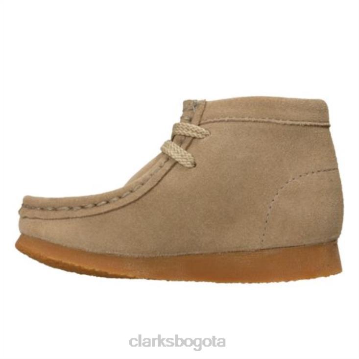 Clarks 0DX8L4791 wallabee btfst g fit clarks gamuza arena unisexo gamuza arena