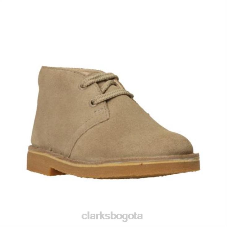 Clarks 0DX8L4792 bota clarks desert ante arena fst g fit niños gamuza arena