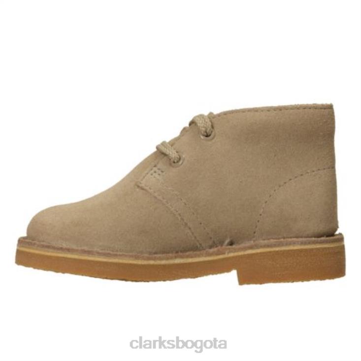 Clarks 0DX8L4792 bota clarks desert ante arena fst g fit niños gamuza arena
