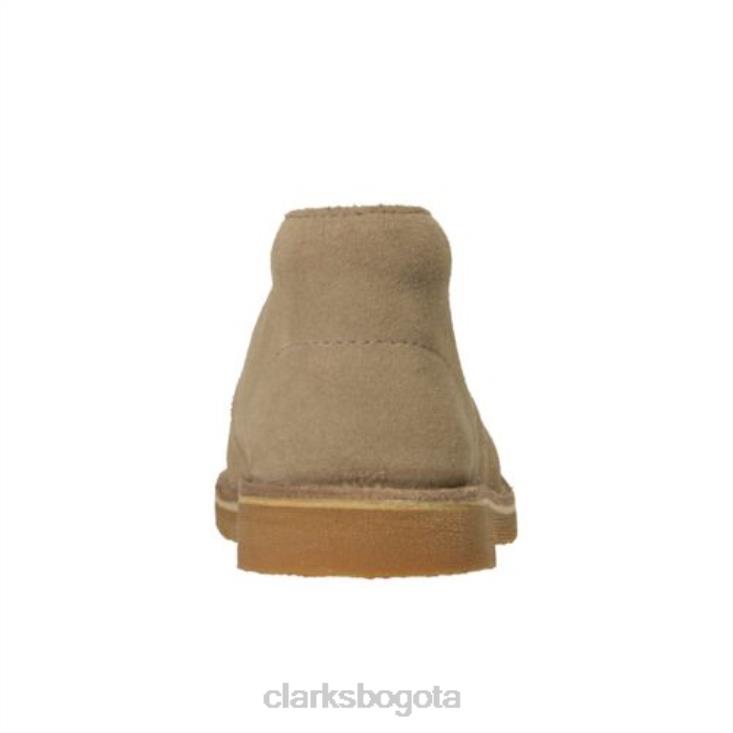 Clarks 0DX8L4792 bota clarks desert ante arena fst g fit niños gamuza arena