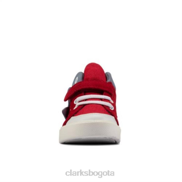Clarks 0DX8L4796 clarks lona roja city pop fst g fit unisexo lona roja