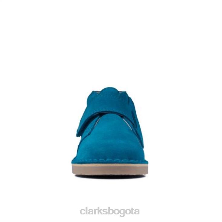 Clarks 0DX8L4797 desert boot2 fst g fit clarks ante azul niños gamuza azul