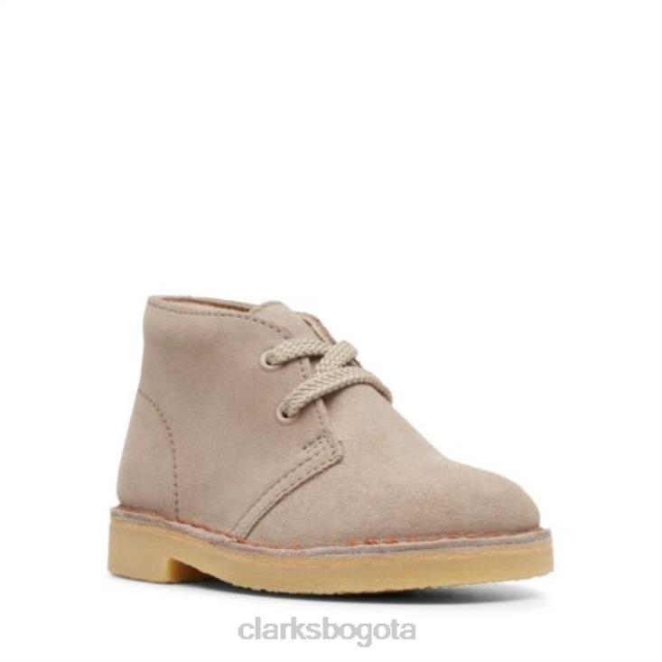 Clarks 0DX8L4798 bota desierto inf g fit arena gamuza clarks niños gamuza arena