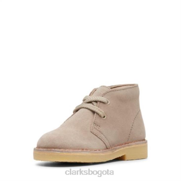 Clarks 0DX8L4798 bota desierto inf g fit arena gamuza clarks niños gamuza arena