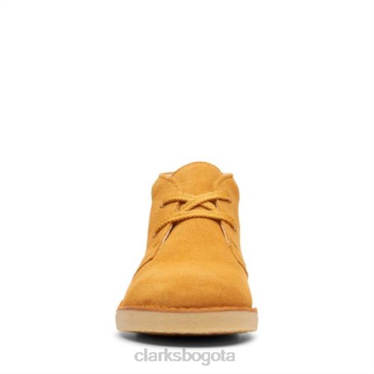 Clarks 0DX8L4800 clarks desert bootjnr g fit cúrcuma niños cúrcuma