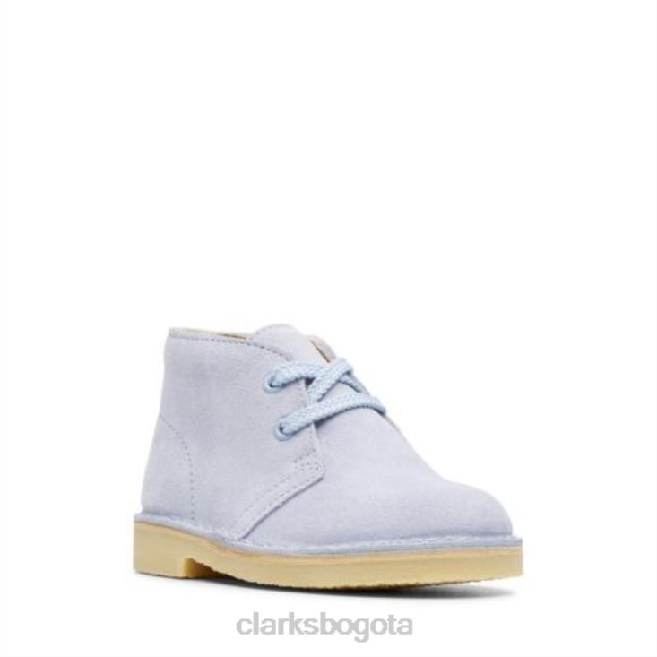 Clarks 0DX8L4801 botas clarks cool blue desert inf g fit niños azul fresco