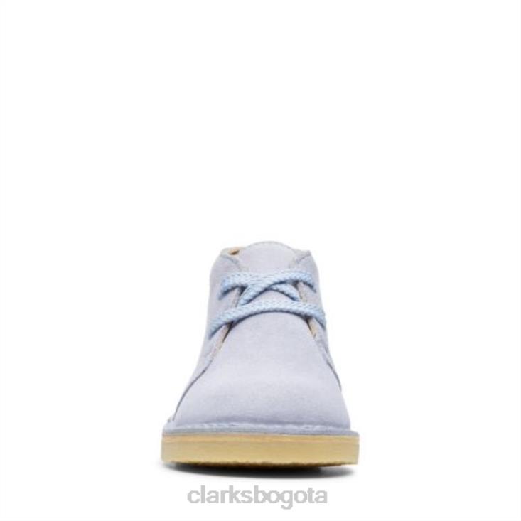 Clarks 0DX8L4801 botas clarks cool blue desert inf g fit niños azul fresco