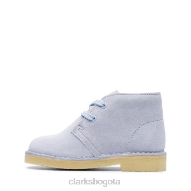 Clarks 0DX8L4801 botas clarks cool blue desert inf g fit niños azul fresco