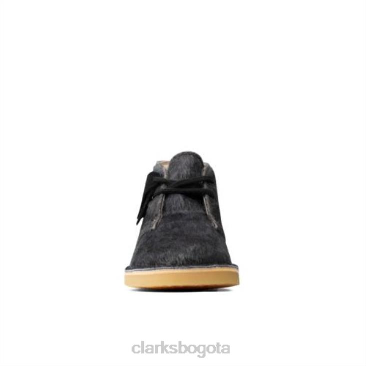 Clarks 0DX8L4802 bota clarks desert jnr g fit negro interés niños interés negro
