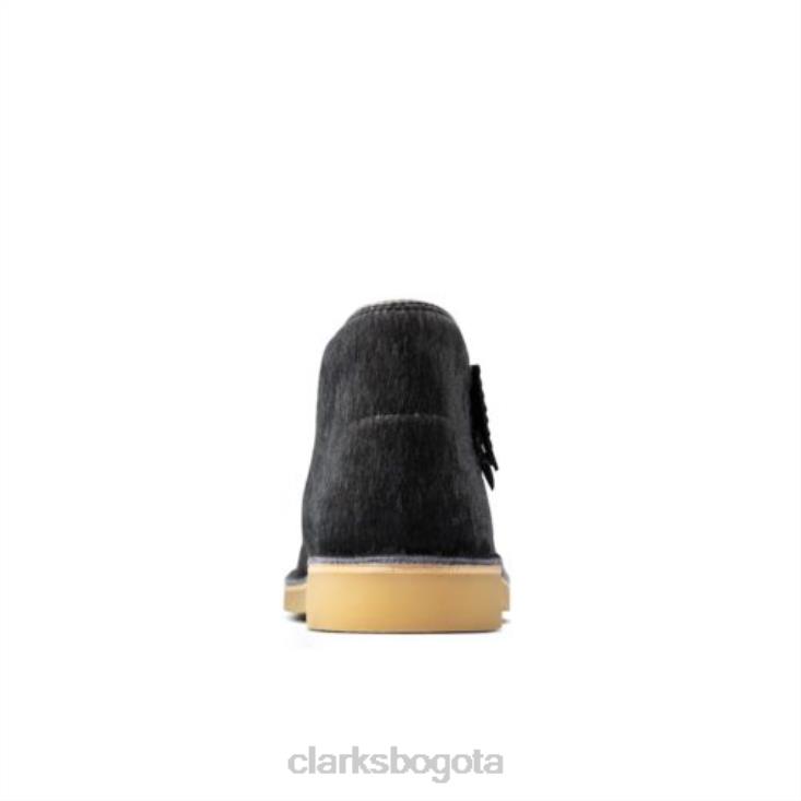 Clarks 0DX8L4802 bota clarks desert jnr g fit negro interés niños interés negro