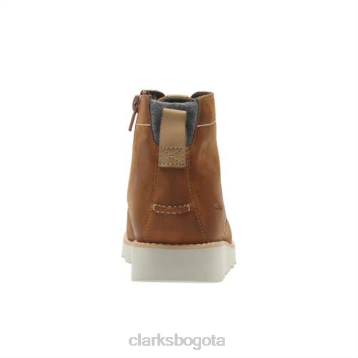 Clarks 0DX8L4806 dexy top jnr g fit marrón clarks unisexo marrón