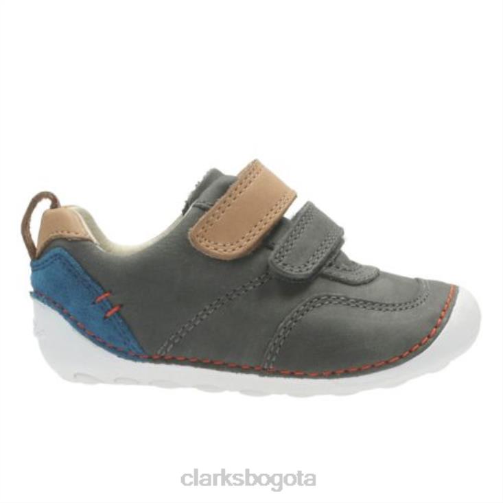 Clarks 0DX8L4832 clarks grises ti ny aspire fst g fit niños gris