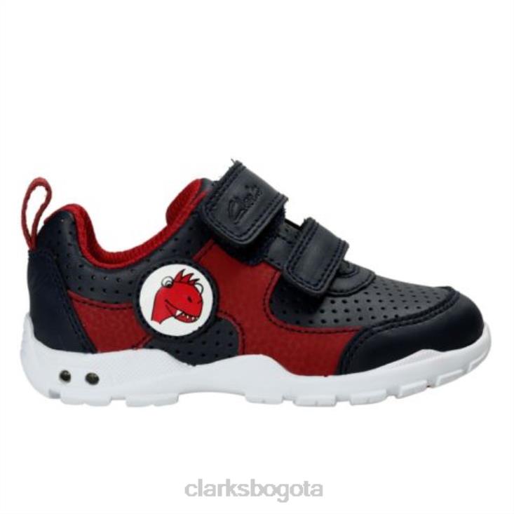 Clarks 0DX8L4836 clarks brite max fst f fit azul marino niños Armada