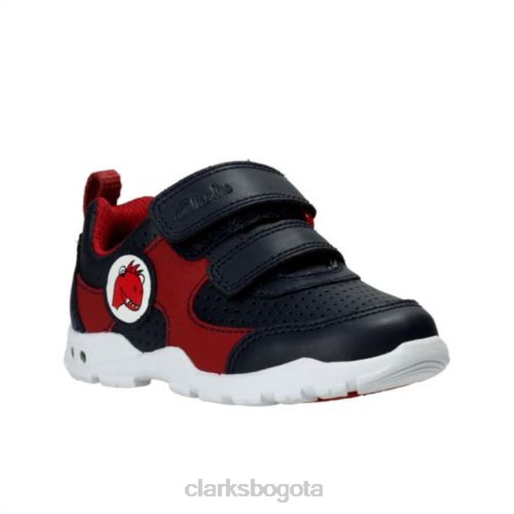 Clarks 0DX8L4836 clarks brite max fst f fit azul marino niños Armada