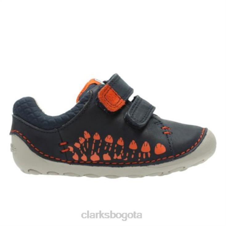Clarks 0DX8L4837 ti ny trail fst g fit clarks azul marino niños Armada