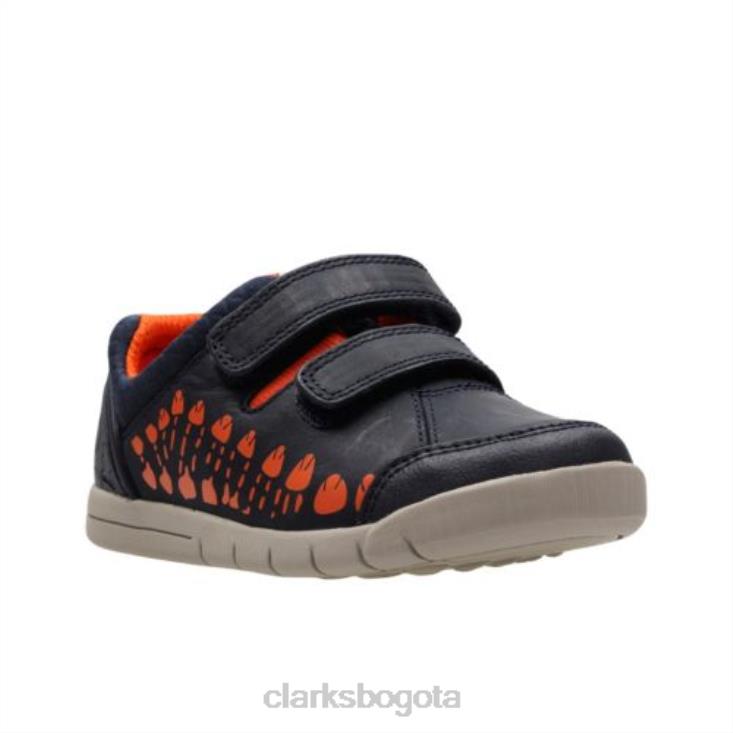 Clarks 0DX8L4838 trail walk fst g fit clarks azul marino niños Armada
