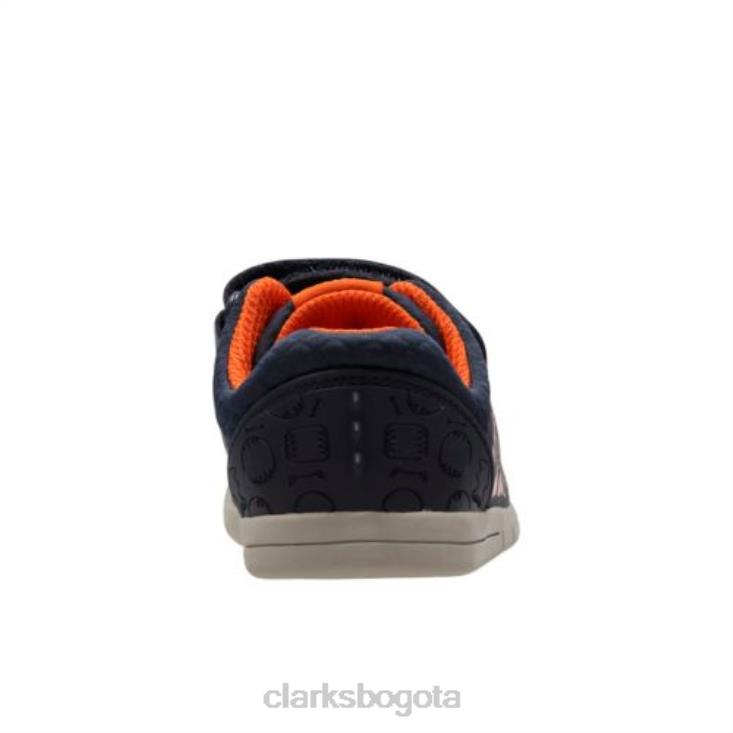 Clarks 0DX8L4838 trail walk fst g fit clarks azul marino niños Armada