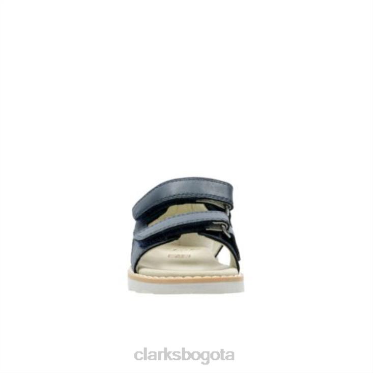 Clarks 0DX8L4855 raíz de la corona inf g fit clarks cuero azul marino unisexo cuero azul marino