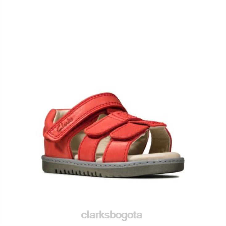 Clarks 0DX8L4856 clarks frances tor fst f fit cuero rojo unisexo cuero rojo