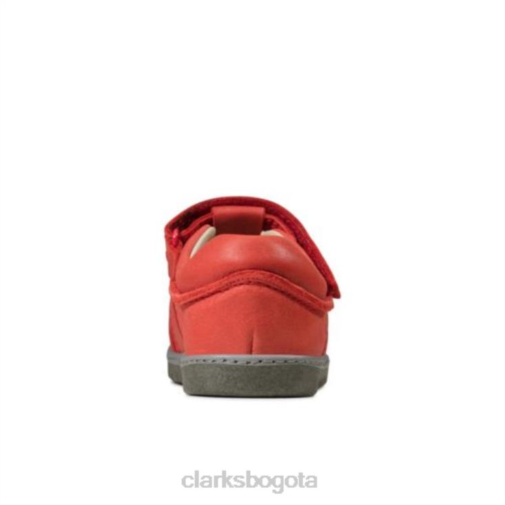 Clarks 0DX8L4856 clarks frances tor fst f fit cuero rojo unisexo cuero rojo