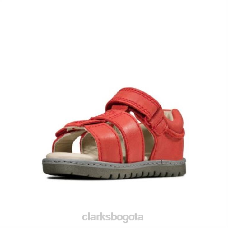 Clarks 0DX8L4856 clarks frances tor fst f fit cuero rojo unisexo cuero rojo