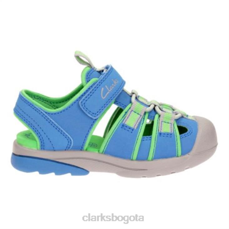 Clarks 0DX8L4862 clarks beach mate fst f fit azul sintético unisexo azul sintético