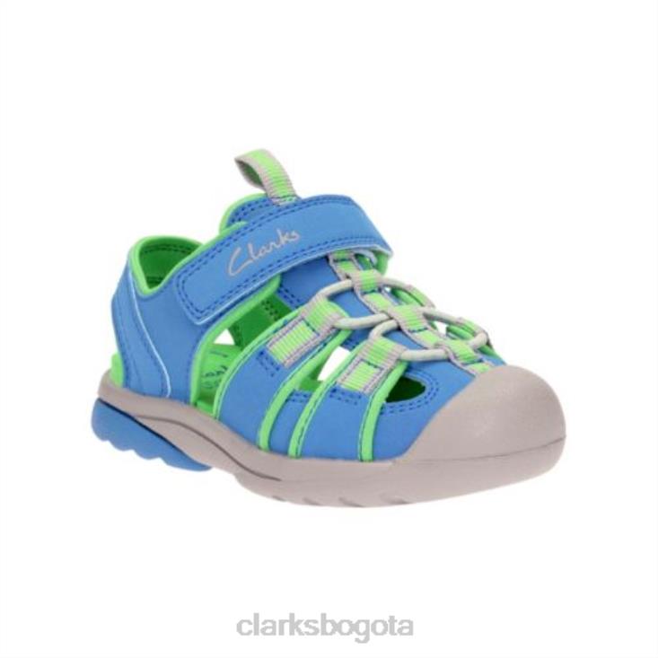 Clarks 0DX8L4862 clarks beach mate fst f fit azul sintético unisexo azul sintético