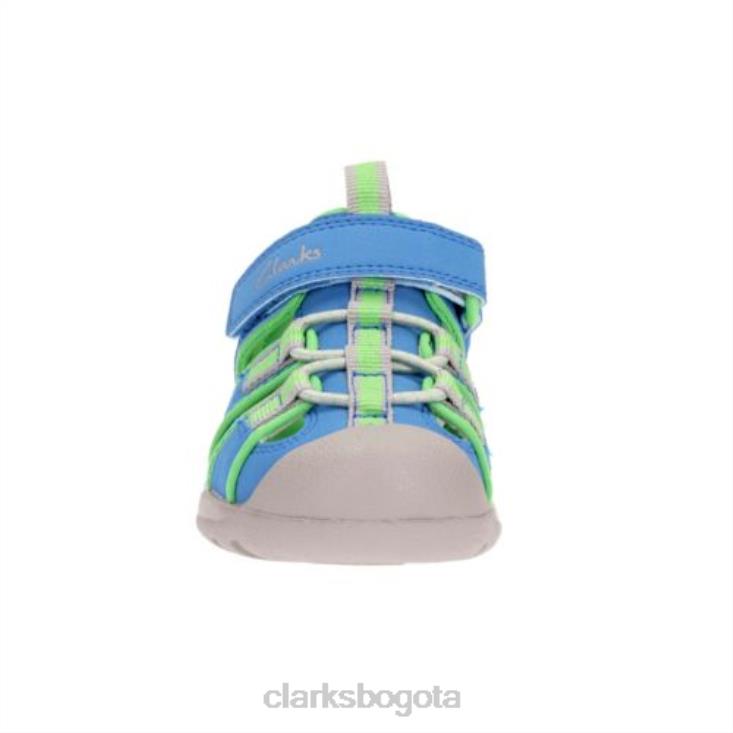 Clarks 0DX8L4862 clarks beach mate fst f fit azul sintético unisexo azul sintético