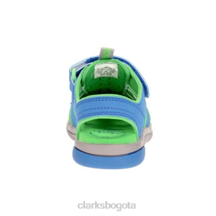 Clarks 0DX8L4862 clarks beach mate fst f fit azul sintético unisexo azul sintético