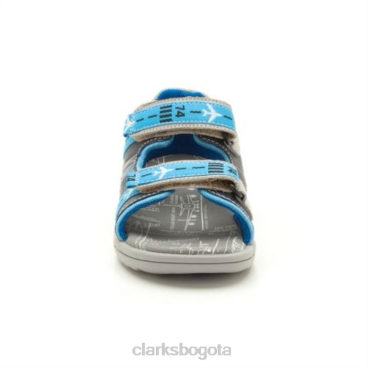 Clarks 0DX8L4863 ala bay pre g fit clarks cuero azul marino unisexo cuero azul marino