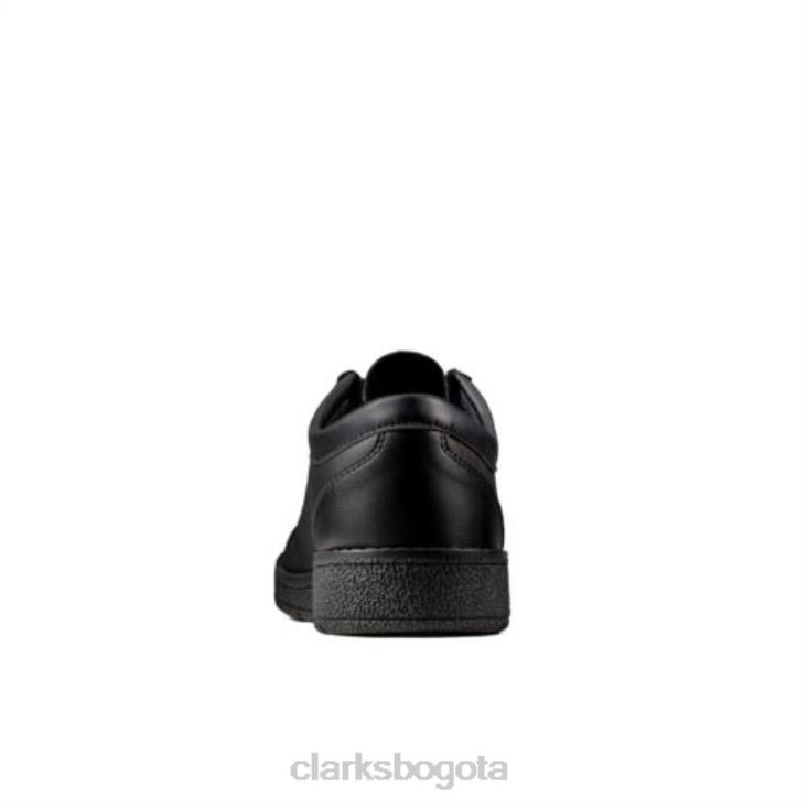 Clarks 0DX8L4870 mendip craft jnr f fit clarks de cuero negro niños cuero negro