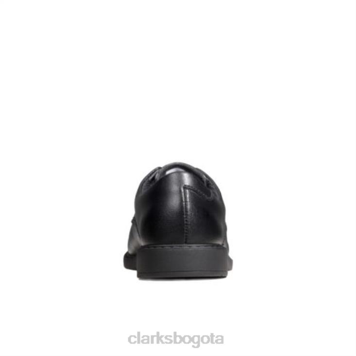 Clarks 0DX8L4871 scala loop jnr g fit clarks cuero negro niños cuero negro