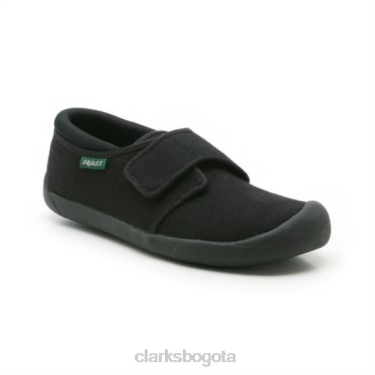 Clarks 0DX8L4880 clarks negros star jump inf f fit niños negro
