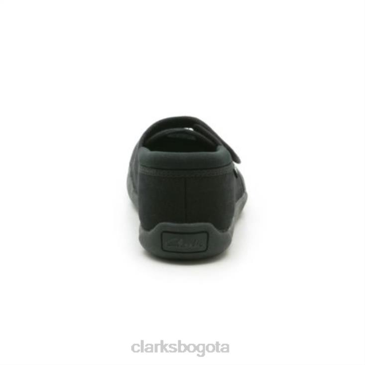 Clarks 0DX8L4880 clarks negros star jump inf f fit niños negro