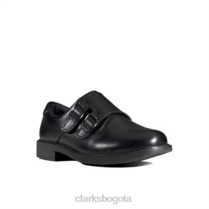 Clarks 0DX8L4892 clarks scala street inf g fit negros niños negro
