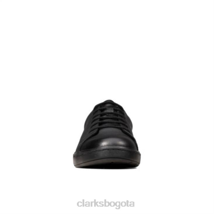 Clarks 0DX8L4893 street skye jnr f fit clarks cuero negro niños cuero negro