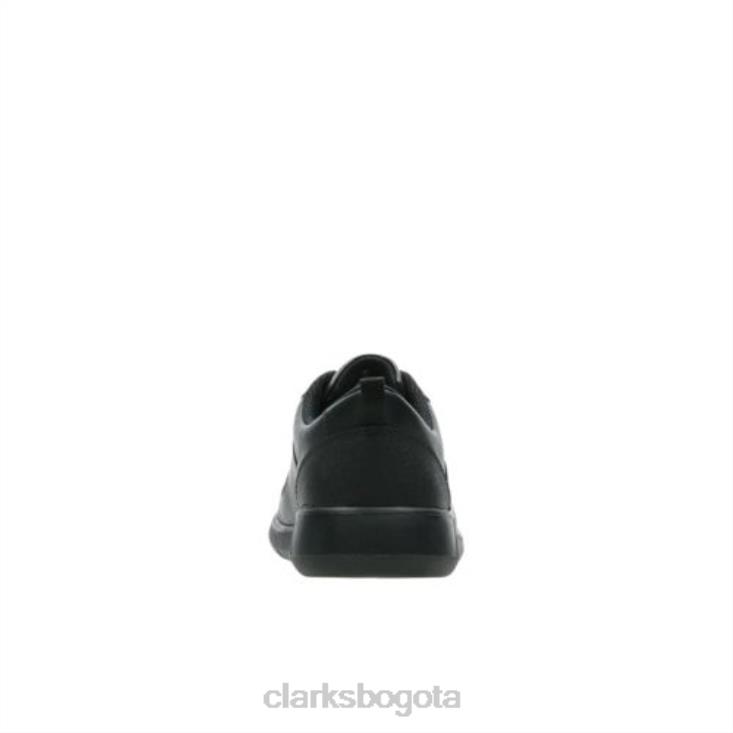 Clarks 0DX8L4901 scape street inf e fit clarks cuero negro niños cuero negro