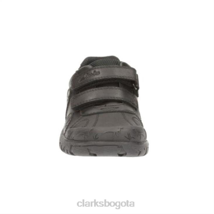 Clarks 0DX8L4914 clarks bronto step inf e fit negro niños negro