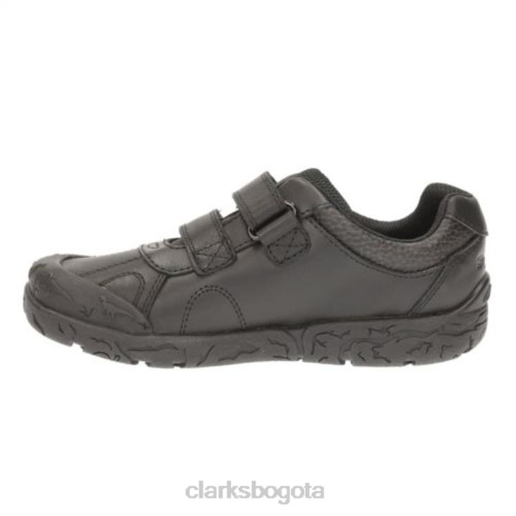 Clarks 0DX8L4914 clarks bronto step inf e fit negro niños negro