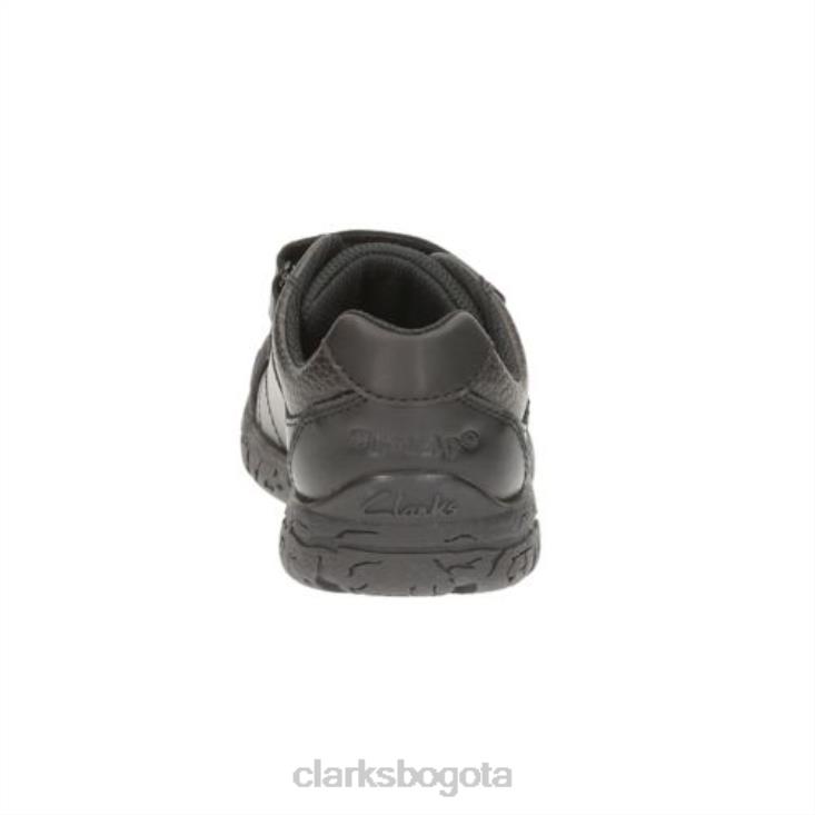 Clarks 0DX8L4914 clarks bronto step inf e fit negro niños negro