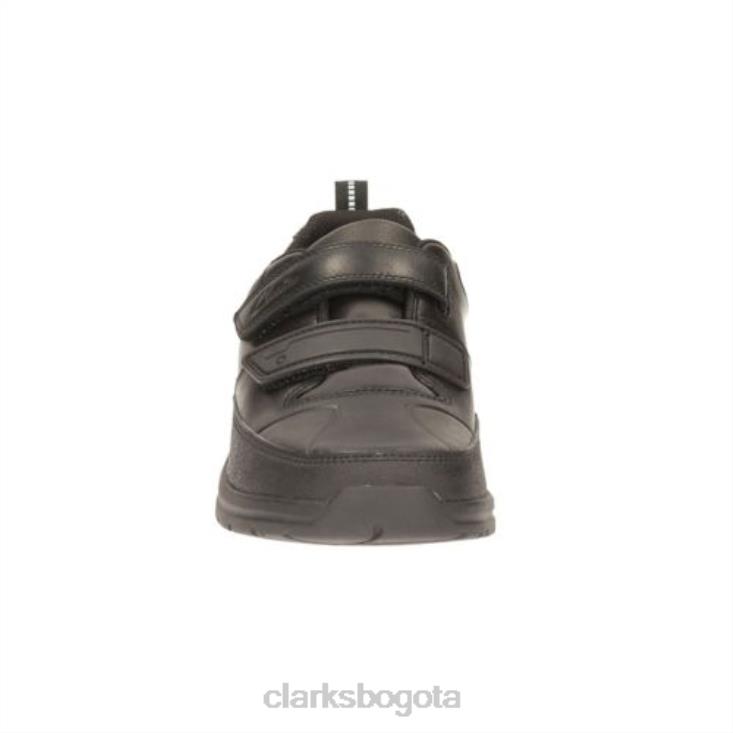 Clarks 0DX8L4923 clarks negros reflectace inf f fit niños negro