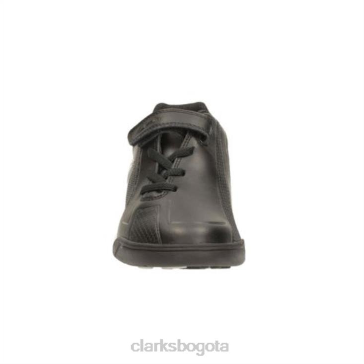 Clarks 0DX8L4927 premio salto jnr g fit clarks negro niños negro