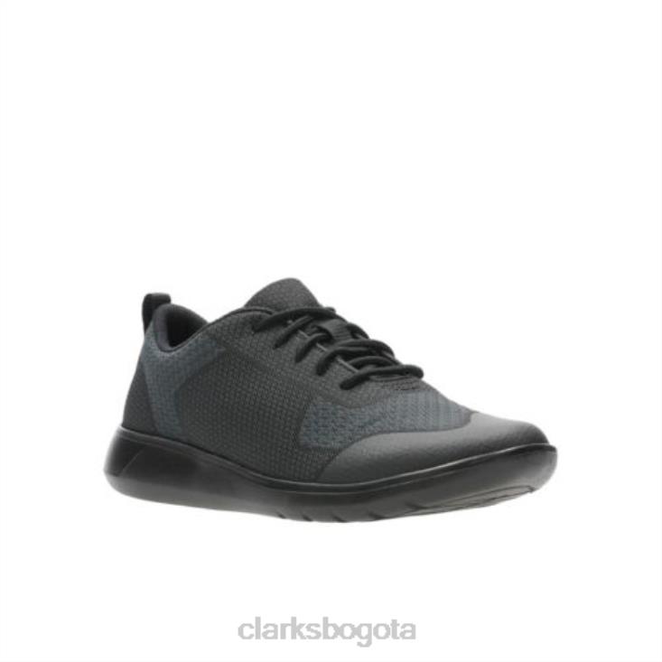 Clarks 0DX8L4931 Tela negra clarks scape civic jnr g fit niños tela negra