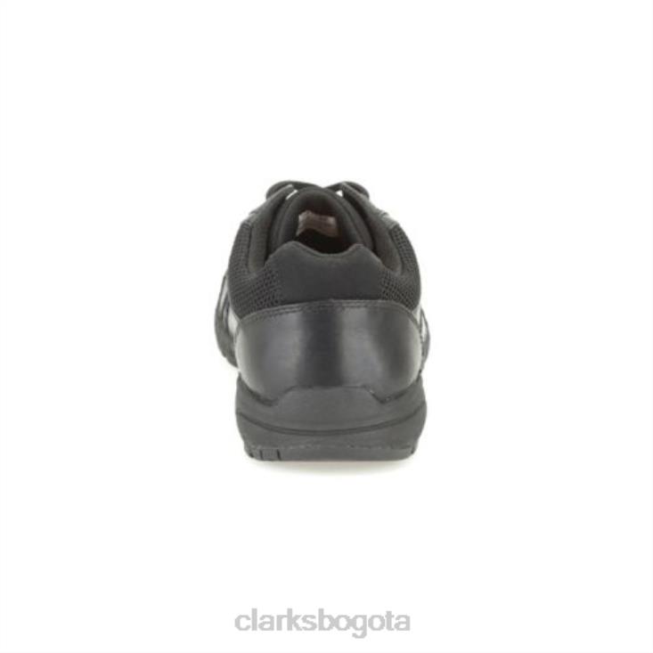 Clarks 0DX8L4936 clarks air norfolk jnr f fit negros niños negro